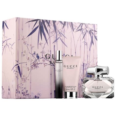 gucci set women's|gucci bamboo gift set 75ml.